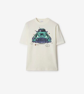 Burberry EKD Appliqué T-shirt | White | FARFETCH