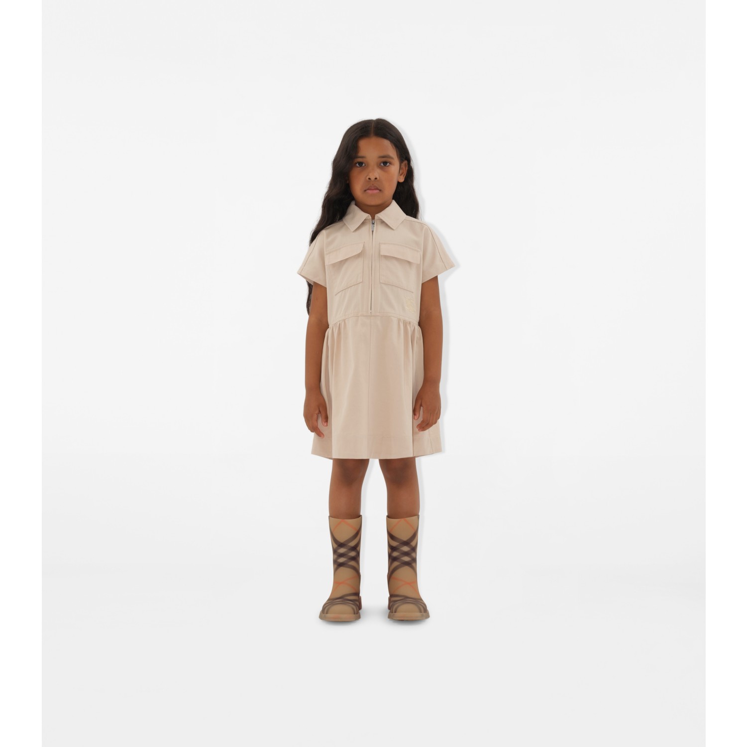 Cotton Blend Dress