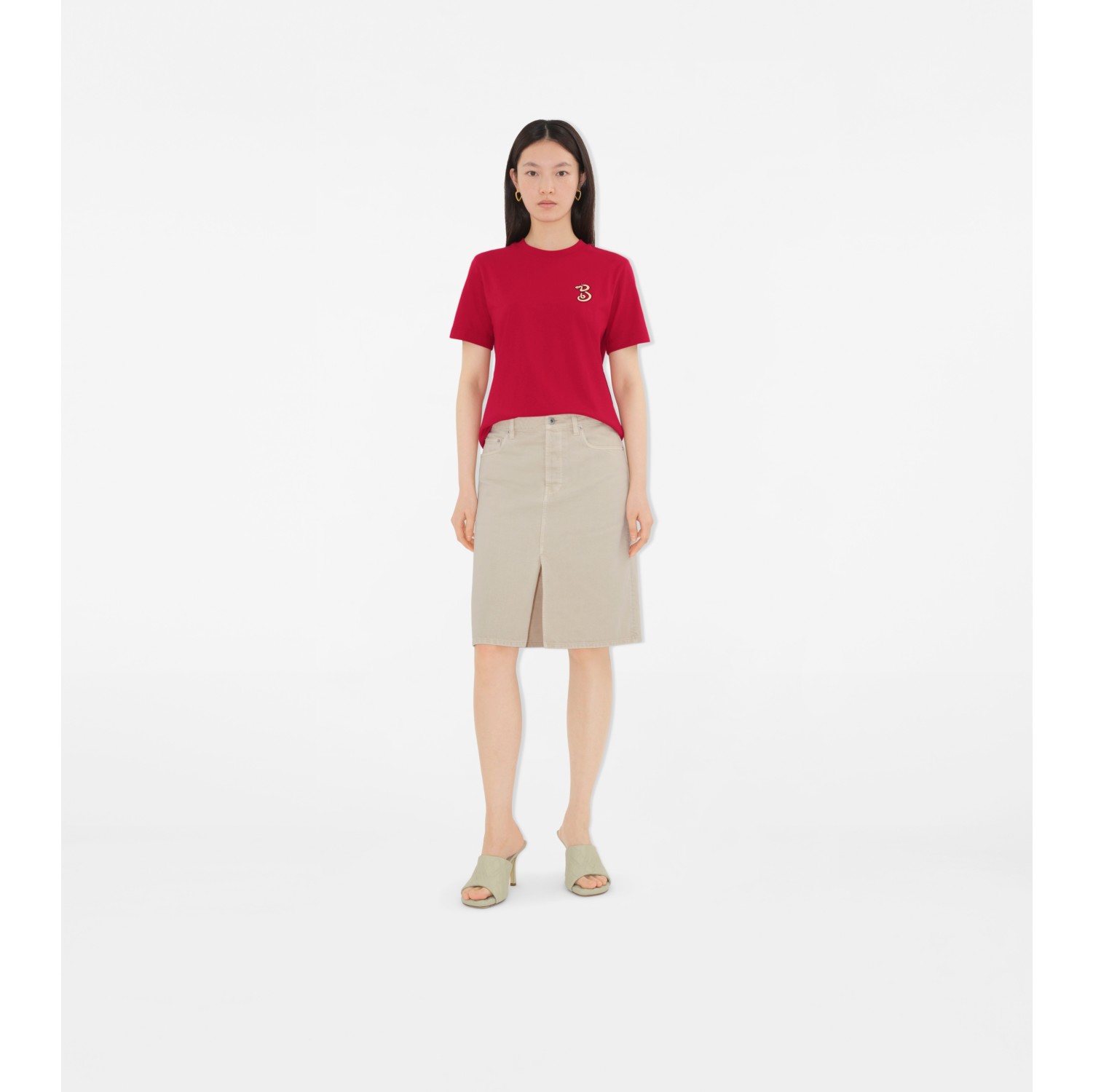 T-shirt in cotone B Snake