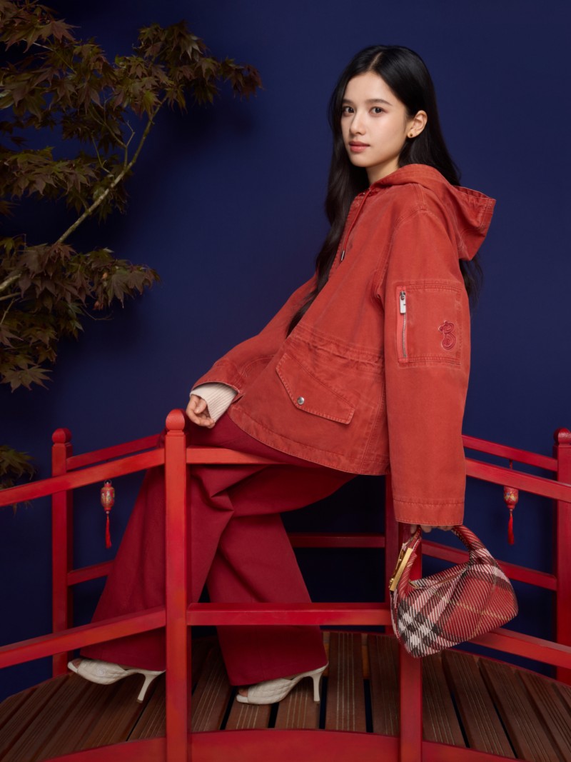 Model wearing Women's Lunar New Year Collection