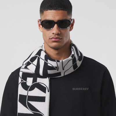 burberry mens silk scarf