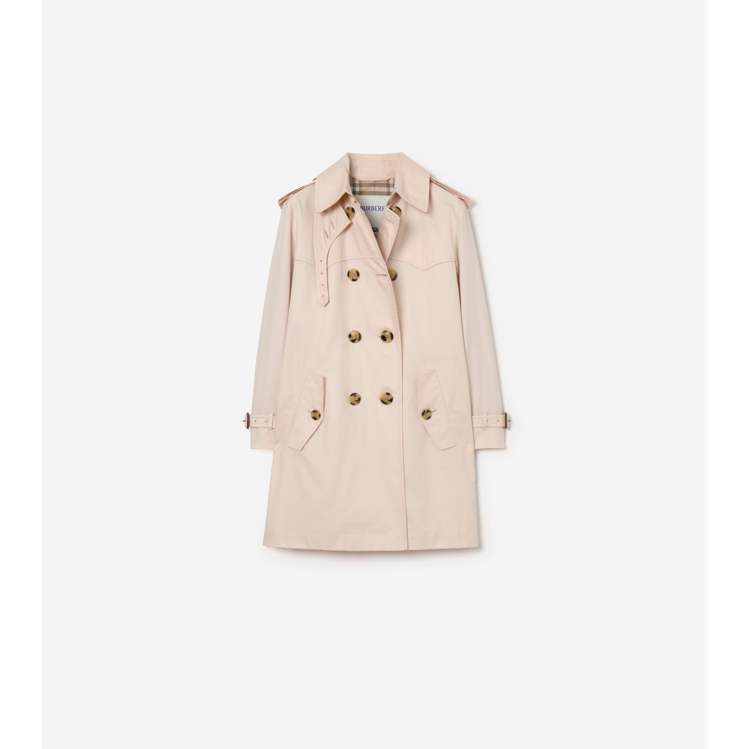 Short Gabardine Summerside Trench Coat​