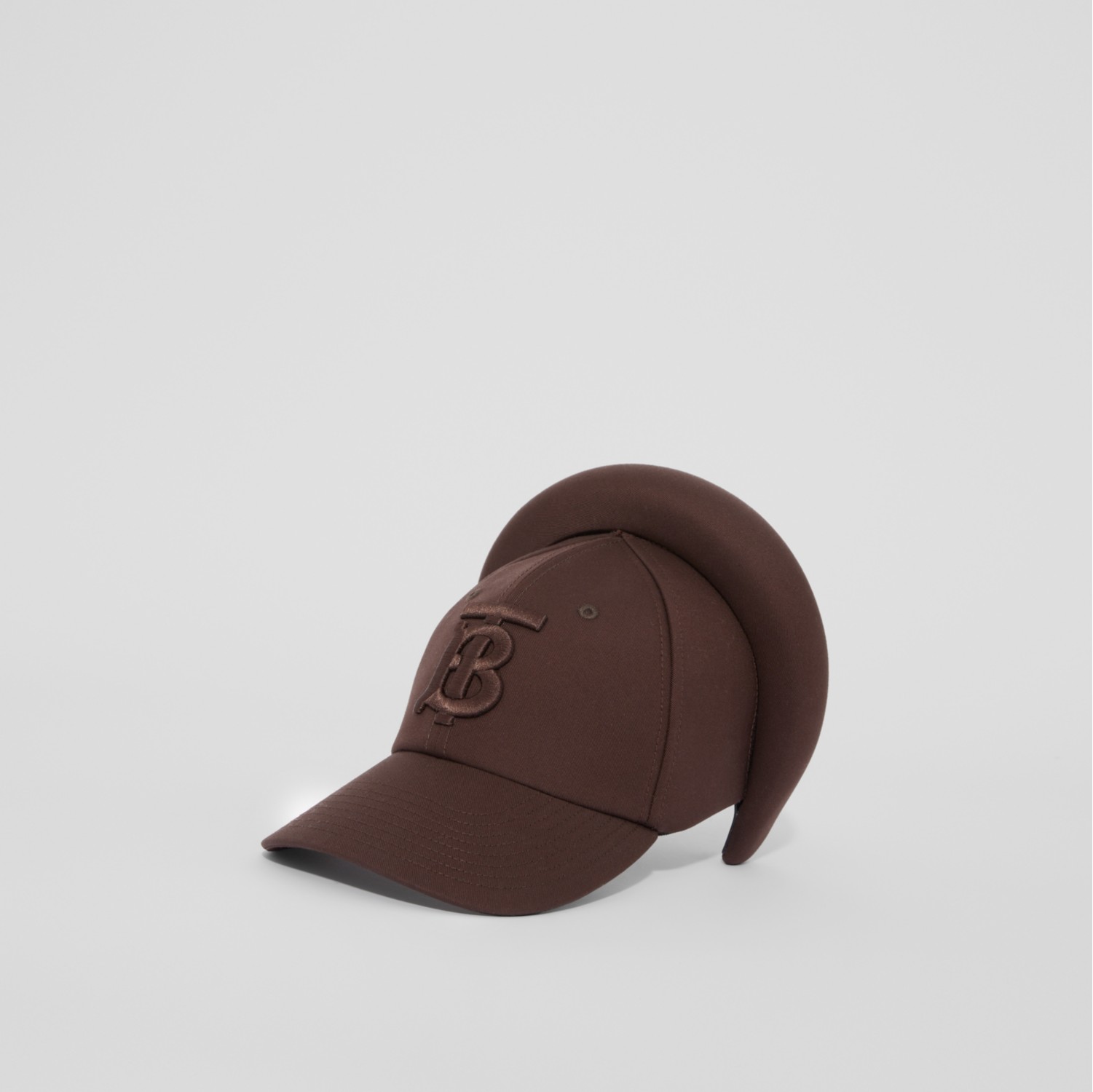 Cotton Gabardine Reconstructed Cap in Brown - Men | Burberry