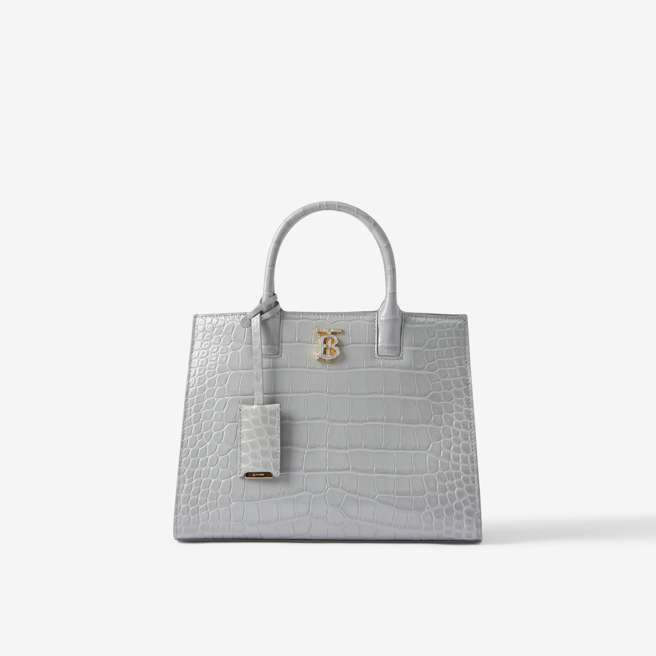 Mini Frances Bag in Cloud Grey - Women | Burberry® Official - 1