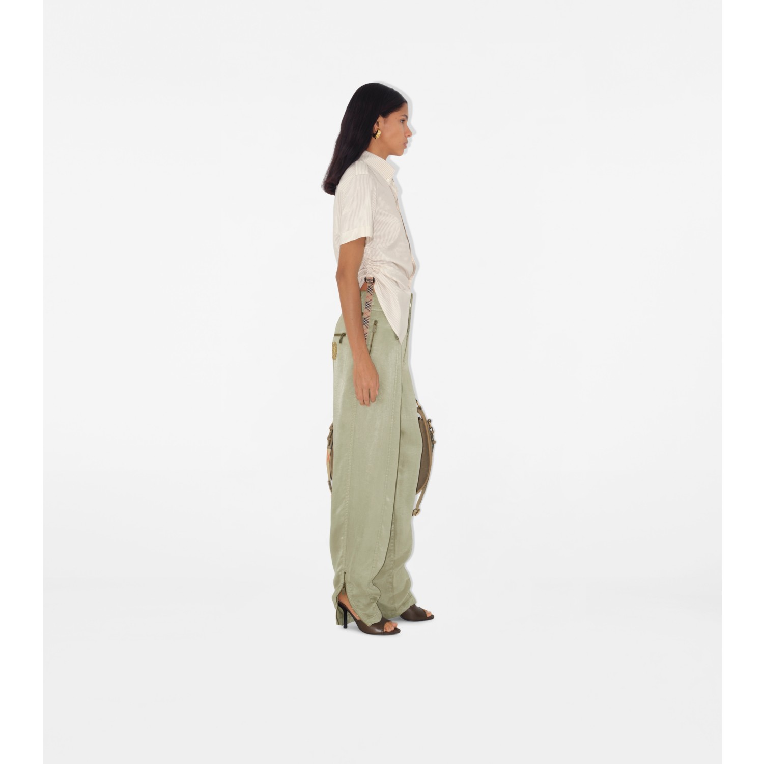 Lyocell Tailored Trousers