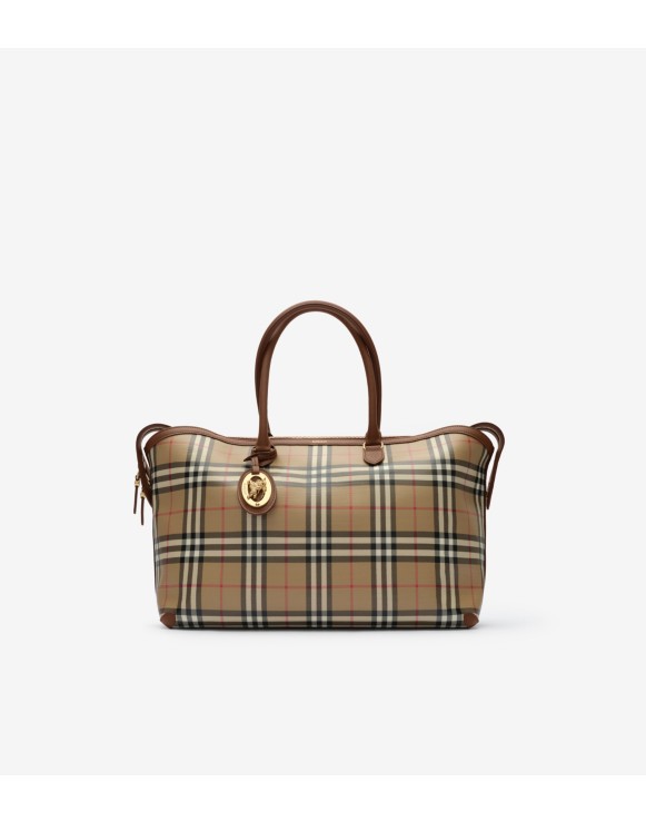 Tote media Check con cerniera