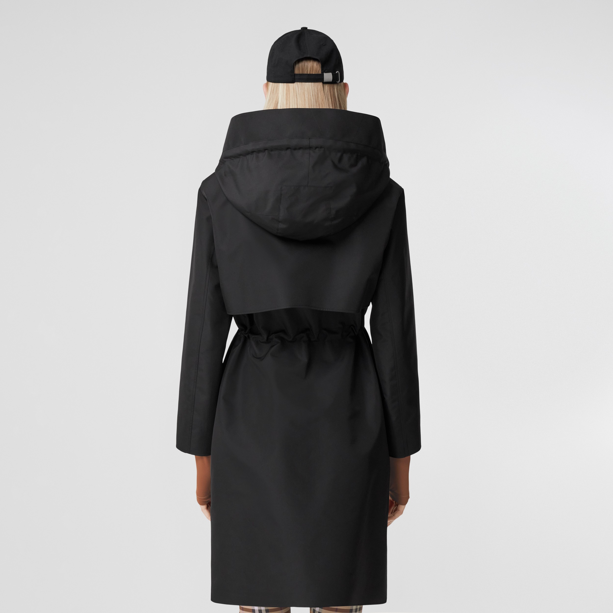 Hooded Parka in Black - Women | Burberry® Official - 3