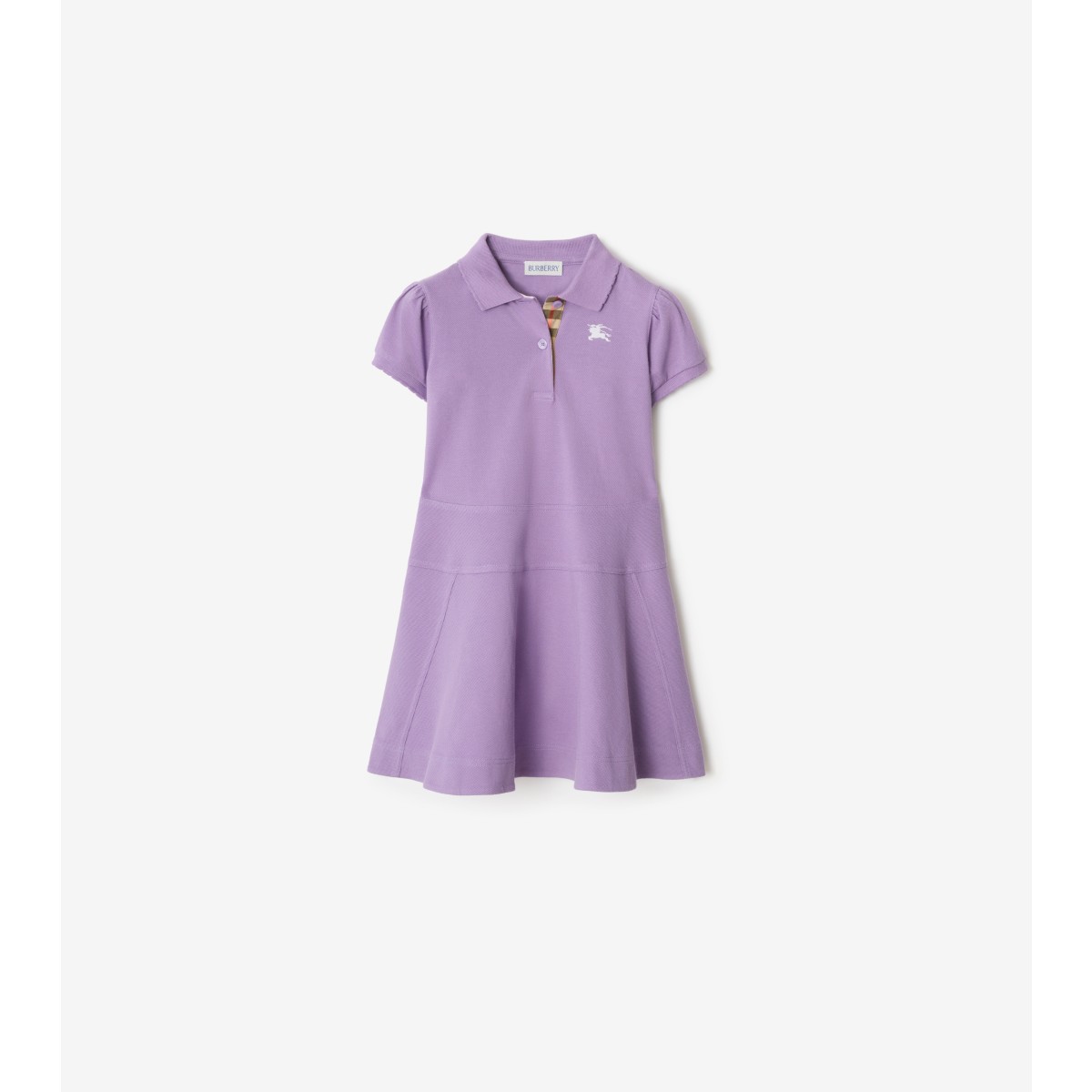  Check Polo Shirt Dress