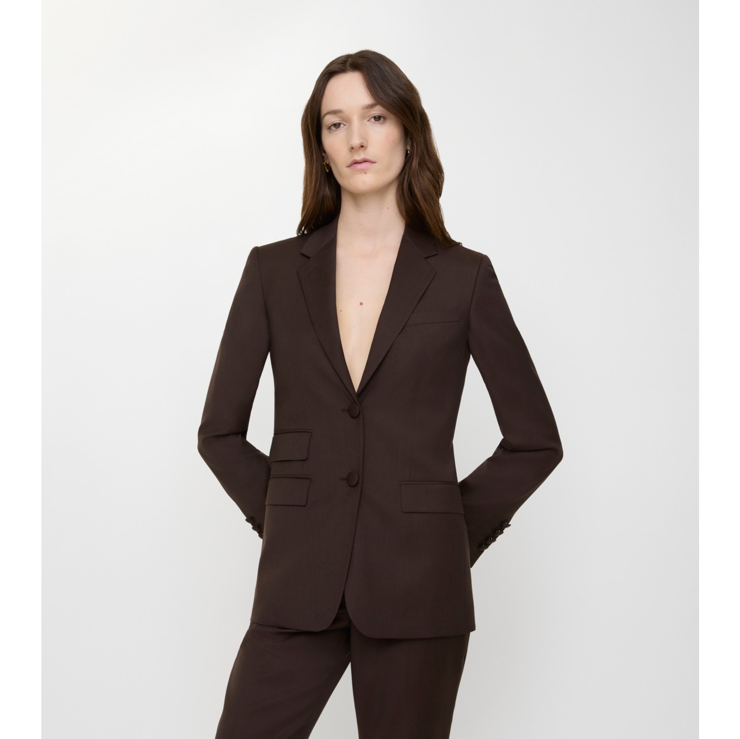 Veste tailleur en laine