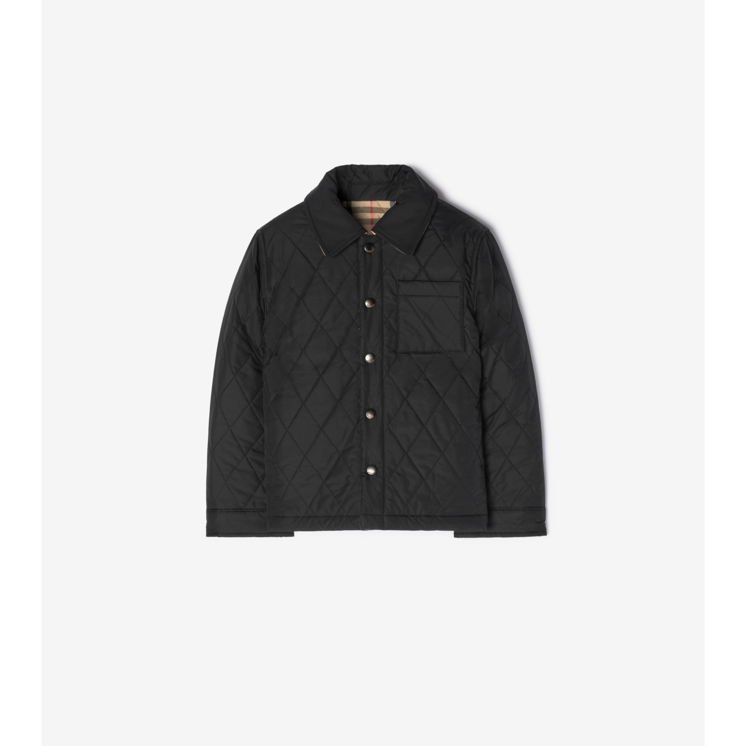 Reversible Quilted Nylon Jacket