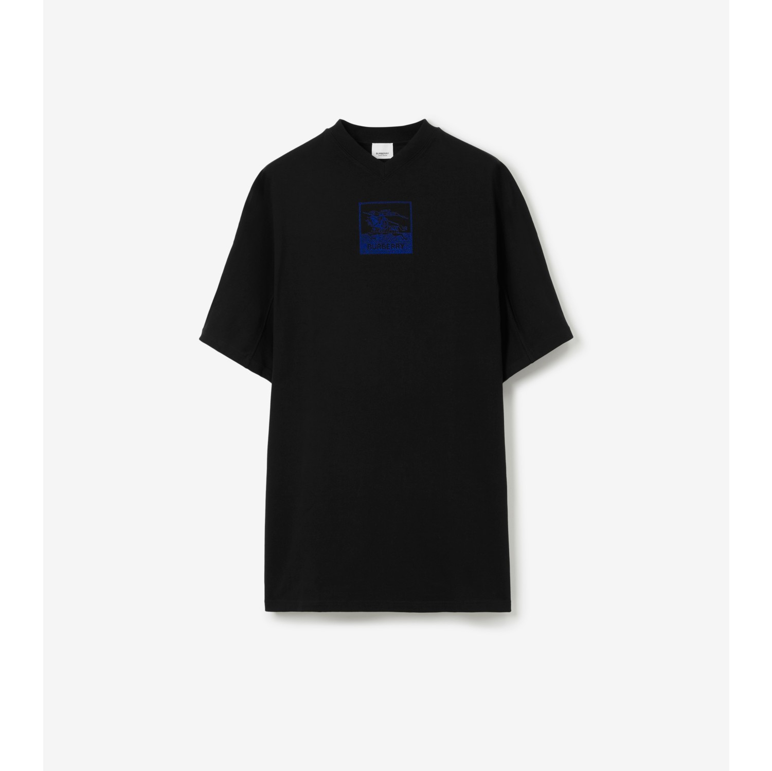 EKD コットン オーバーサイズ Tシャツドレス (ブラック) - ウィメンズ | Burberry®公式サイト