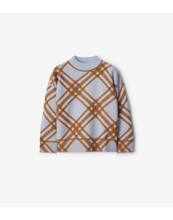 Boys Designer Knitwear Sweater and Cardigans Burberry Official