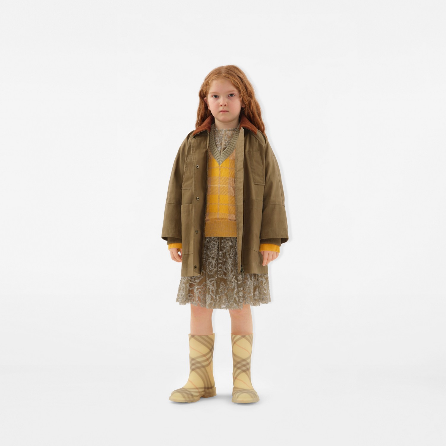 ワックスコットン ジャケット (リンデン) | Burberry®公式サイト ワックスコットン ジャケット (リンデン) | Burberry®公式サイト