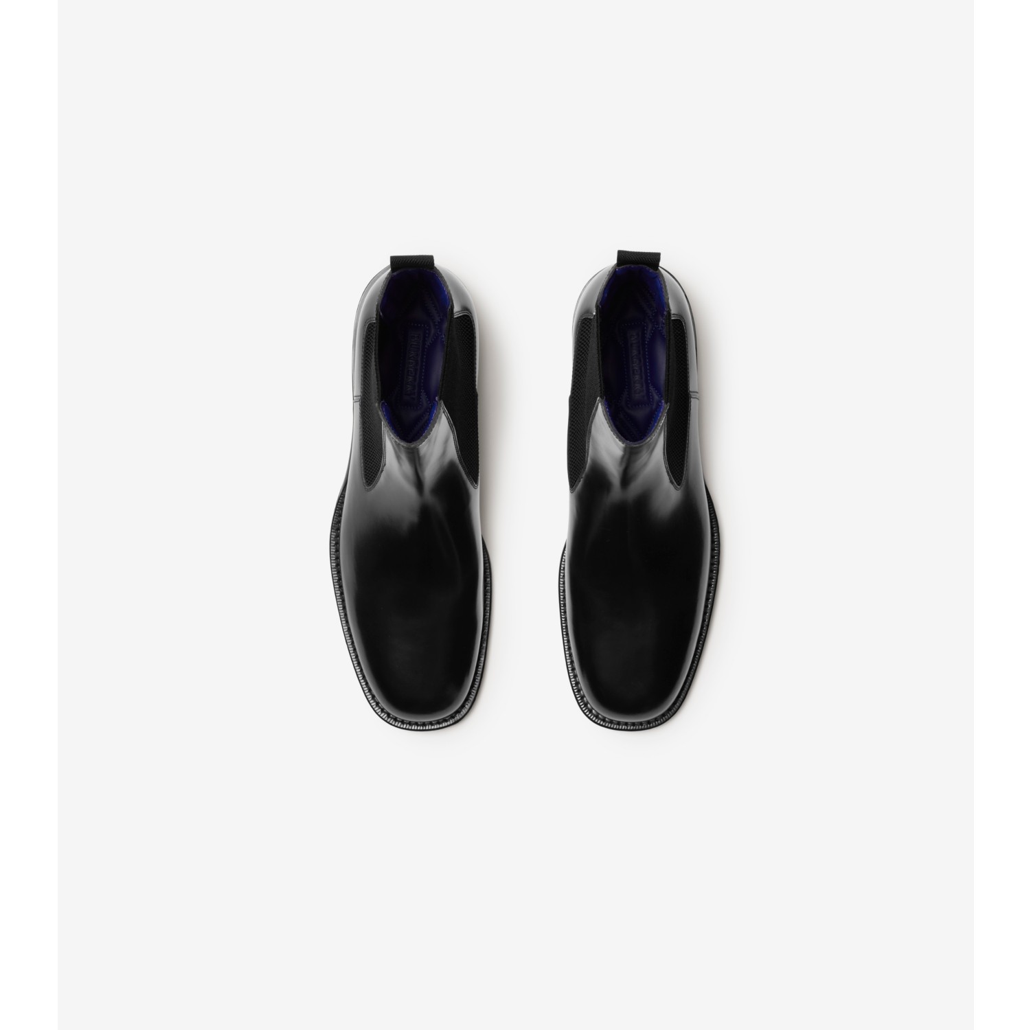Leather Tux High Chelsea Boots​