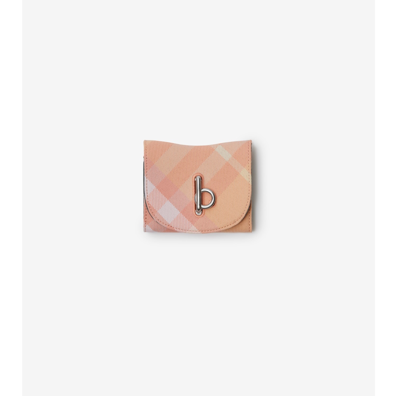 Rocking Horse Wallet in Peach - Women | Burberry® Official
