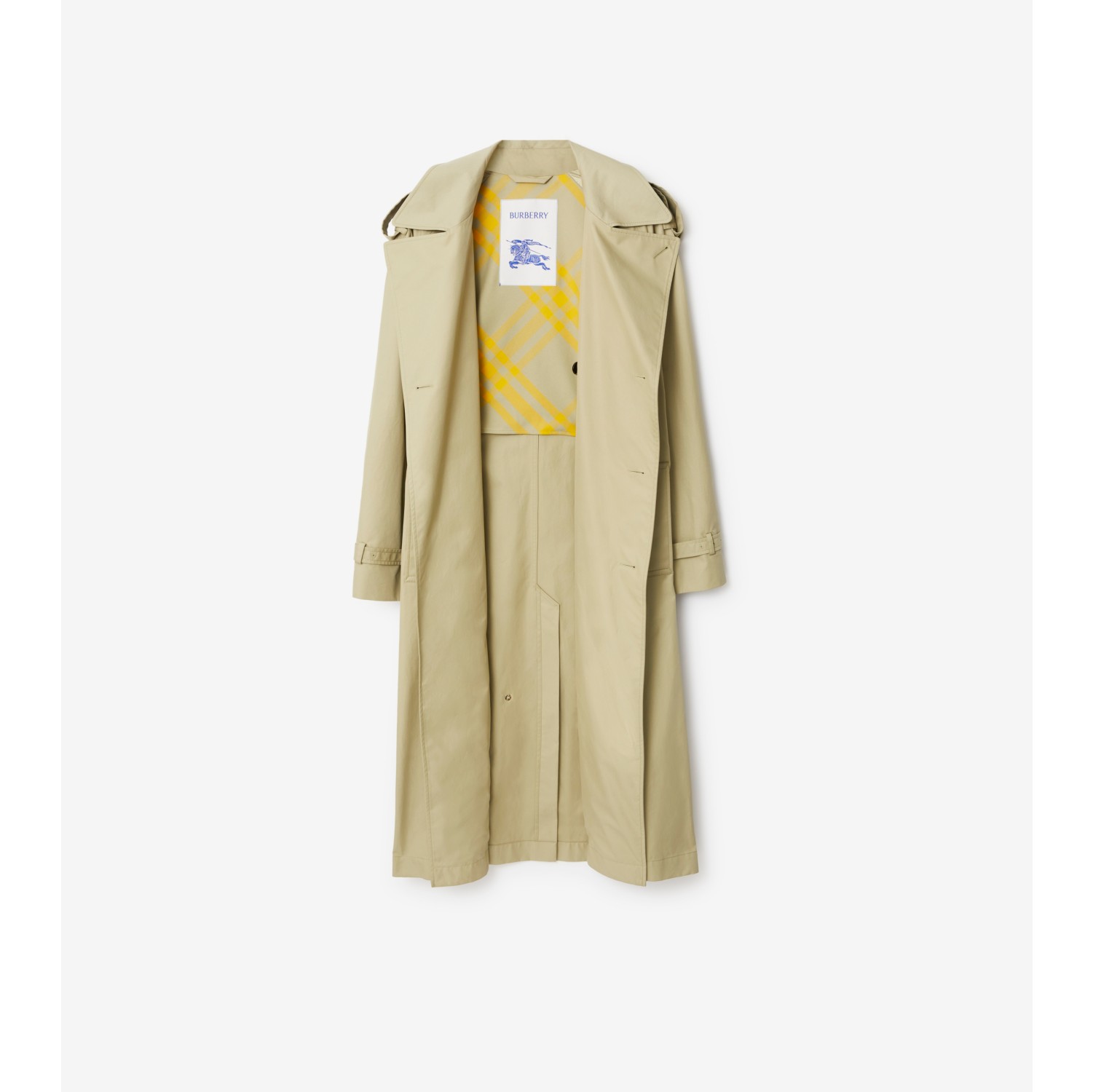 Burberry used outlet trench coat