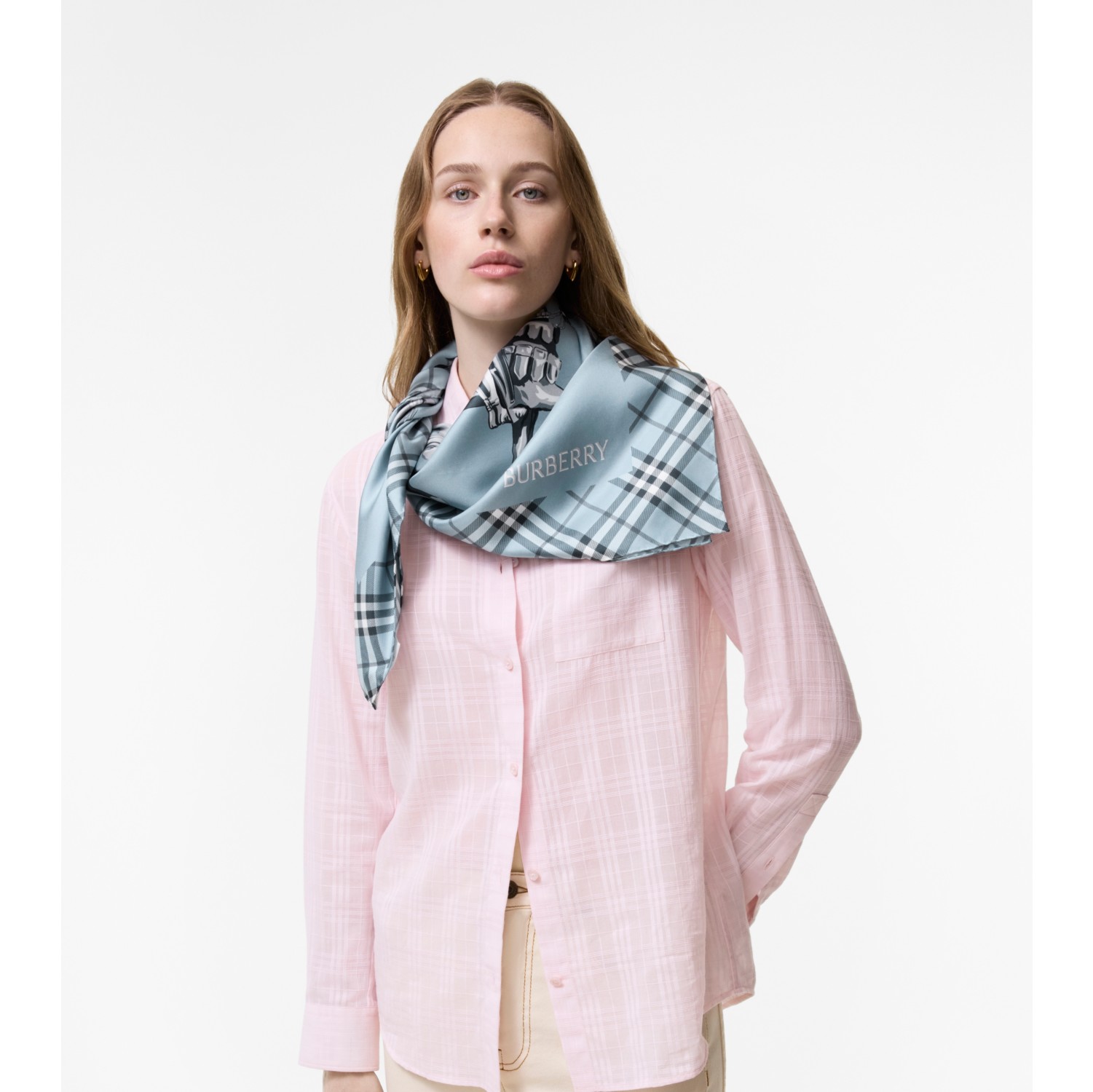 Archive Knight Silk Scarf
