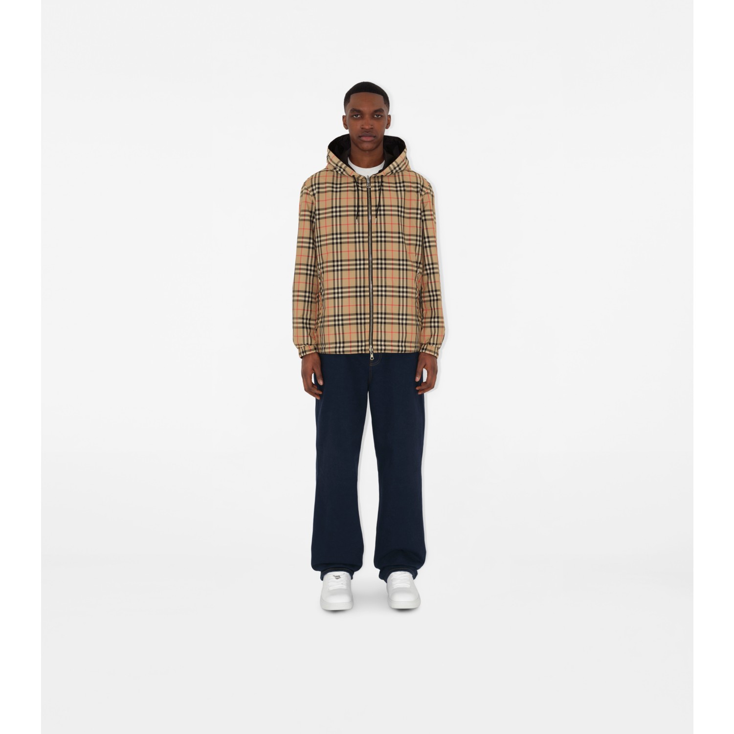 Reversible Check Jacket