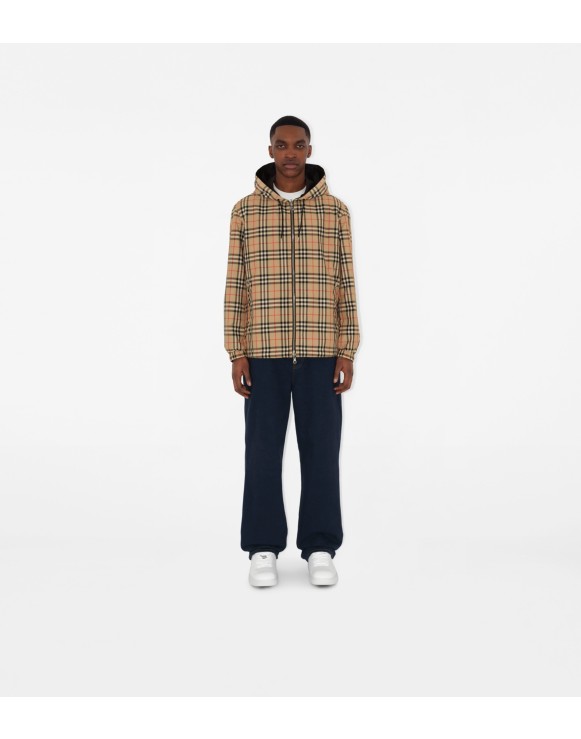 Reversible Check Jacket
