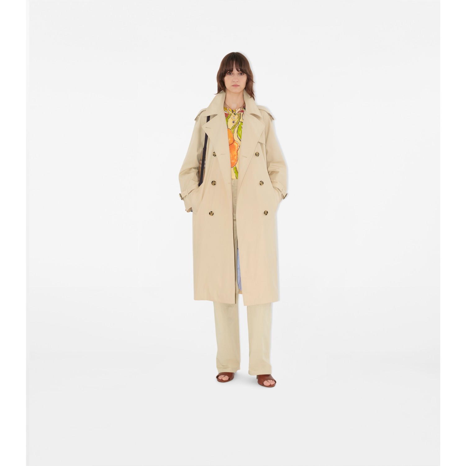 Long Highgrove Castleford Trench Coat
