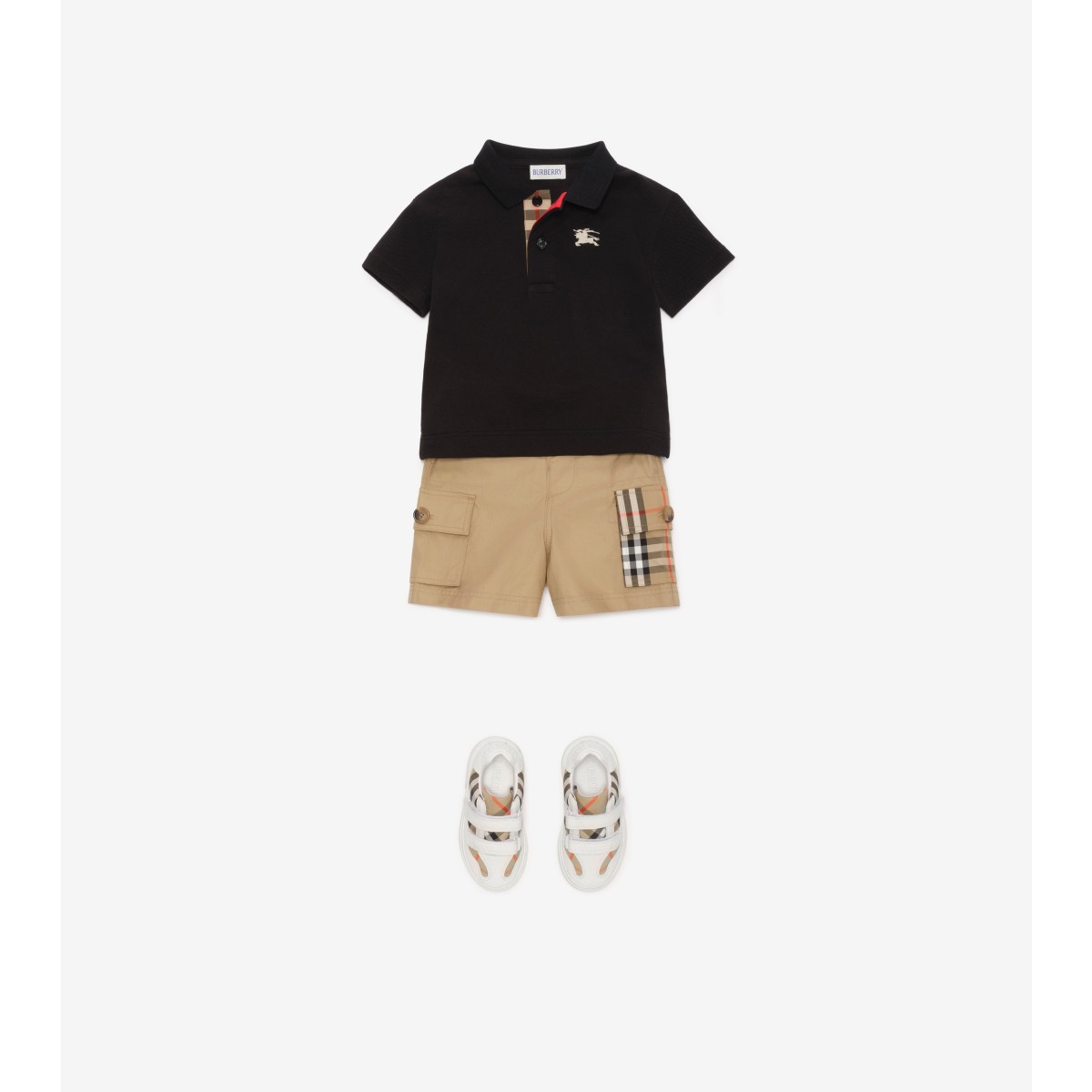  Check Piqué Polo Shirt