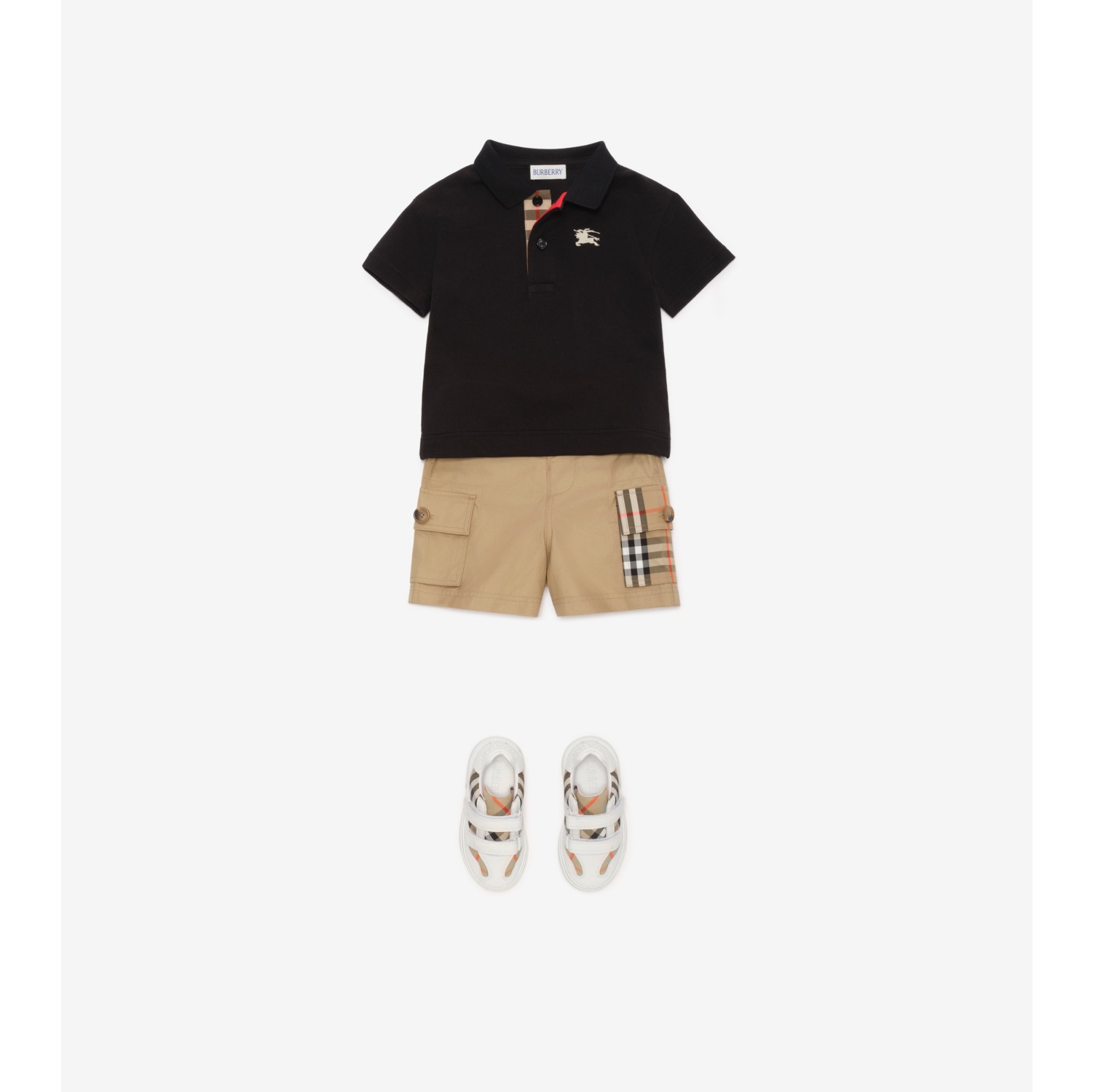 コットンピケ ポロシャツ