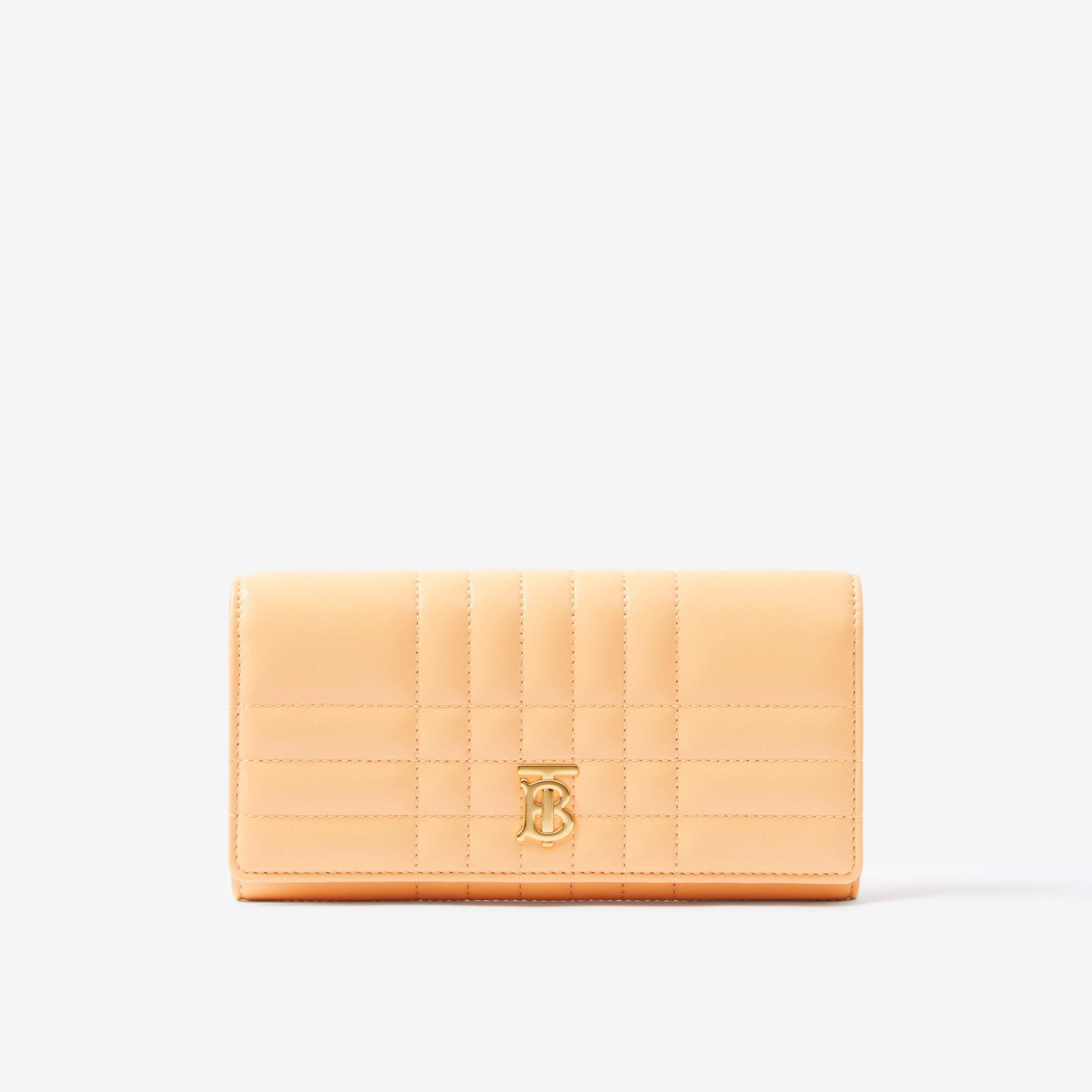Lola Continental Wallet in Golden Sand - Women | Burberry® Official - 1