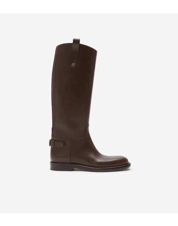 Leather Cavalier Boots