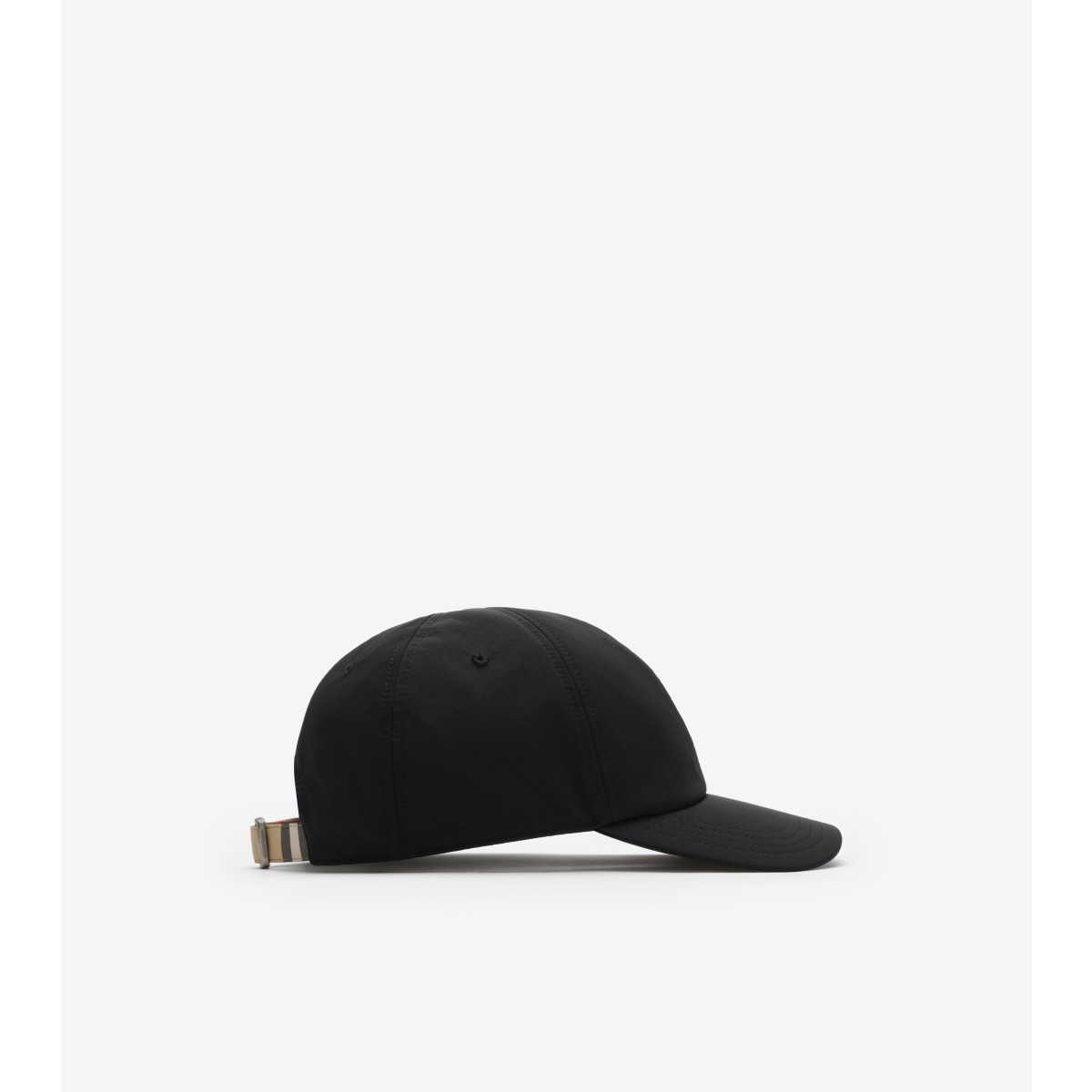  Check Nylon Baseball Cap