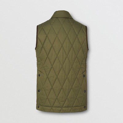 olive green burberry shirt