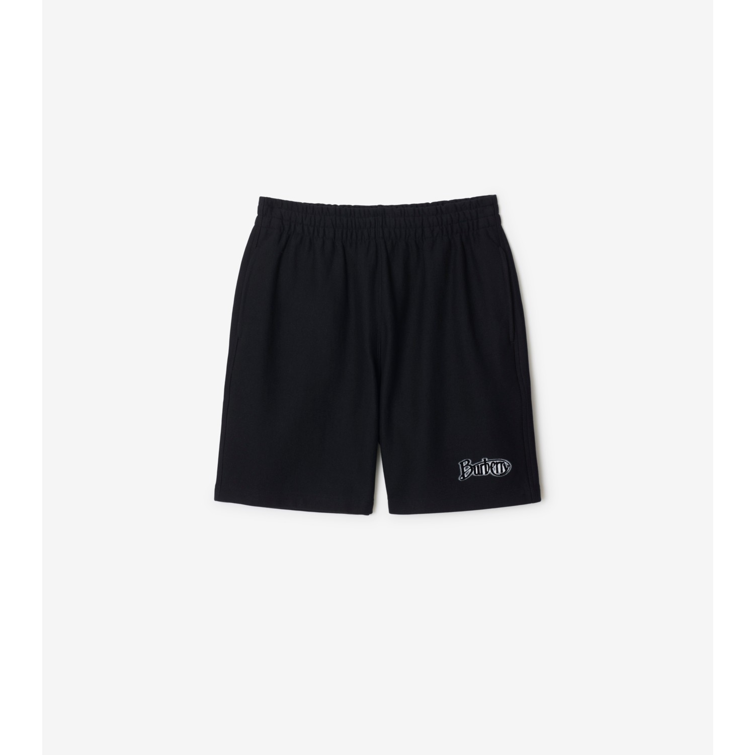 Baumwollshorts mit Logo