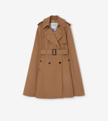 Cashmere Belmont Trench Cape Camel ®