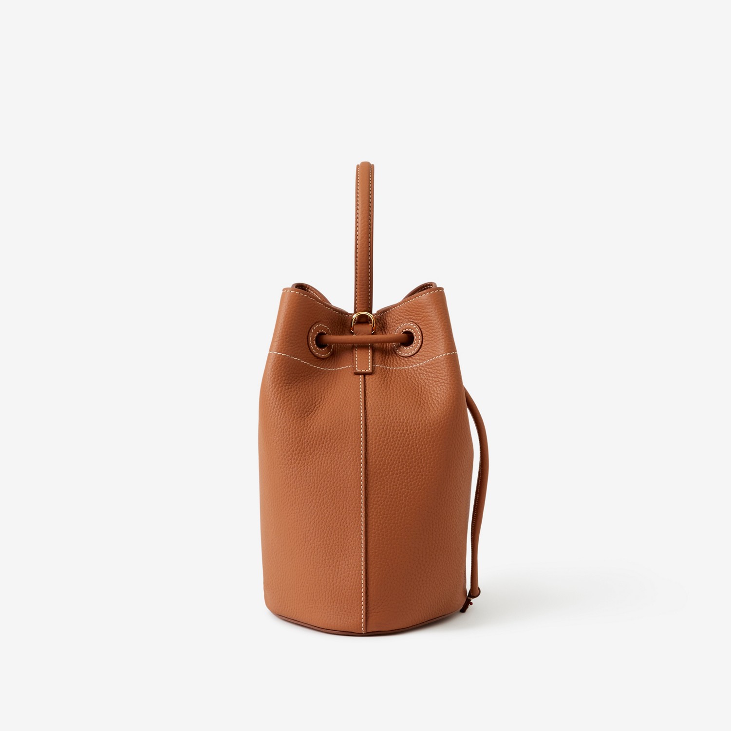 Small TB Bucket Bag in Warm Russet Brown - Women | Burberry® Official