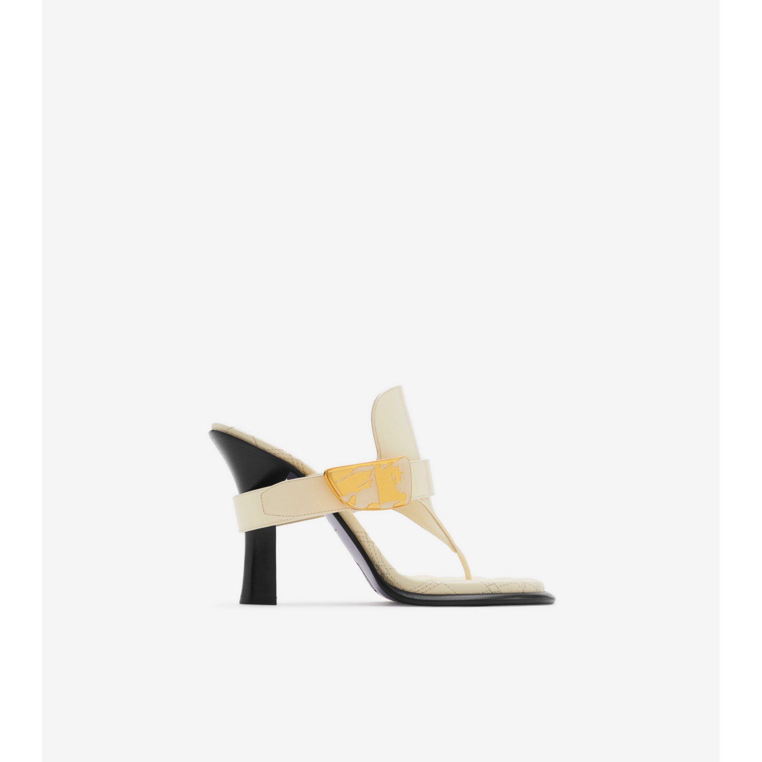 Burberry store sandals yellow