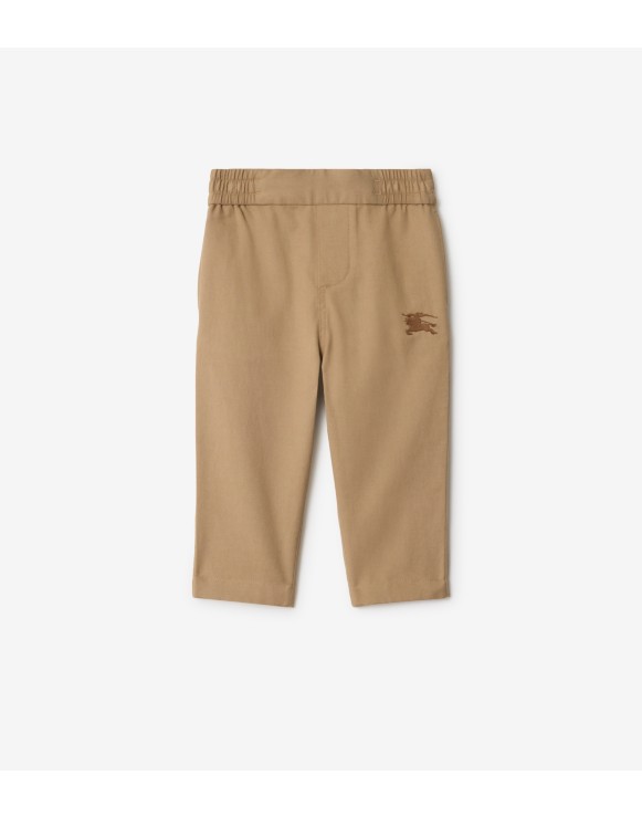 Cotton Blend Trousers