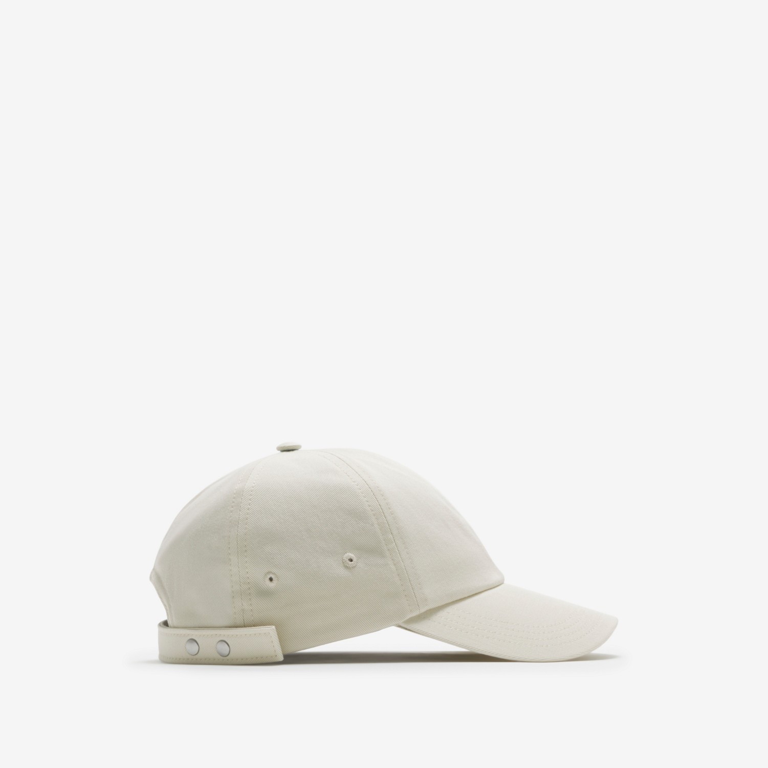 马术骑士徽标棉质棒球帽 (小麦色) | Burberry® 博柏利官网