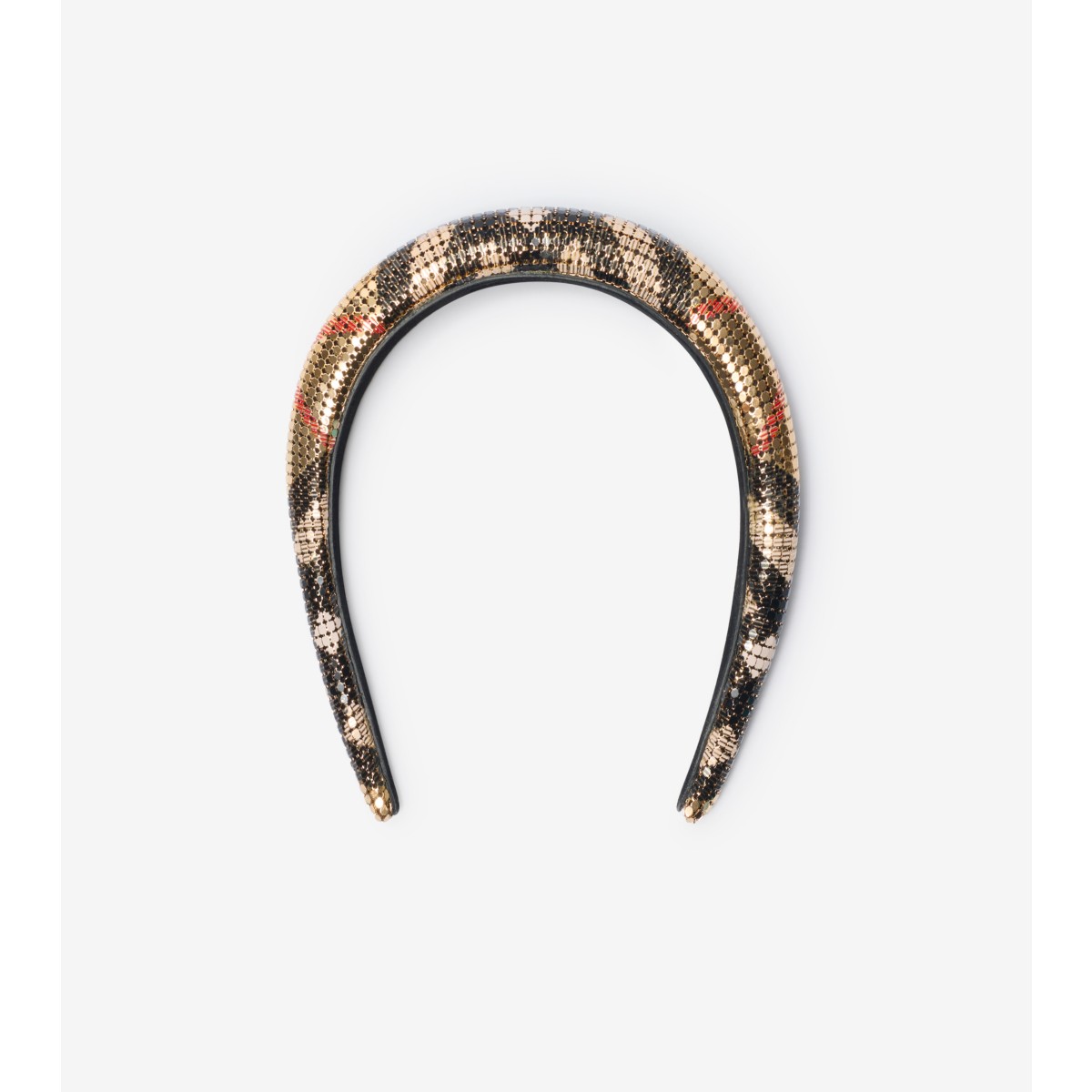  Check Mesh Headband