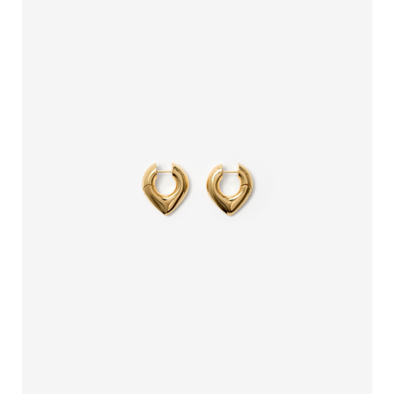 Gold round earrings on sale price