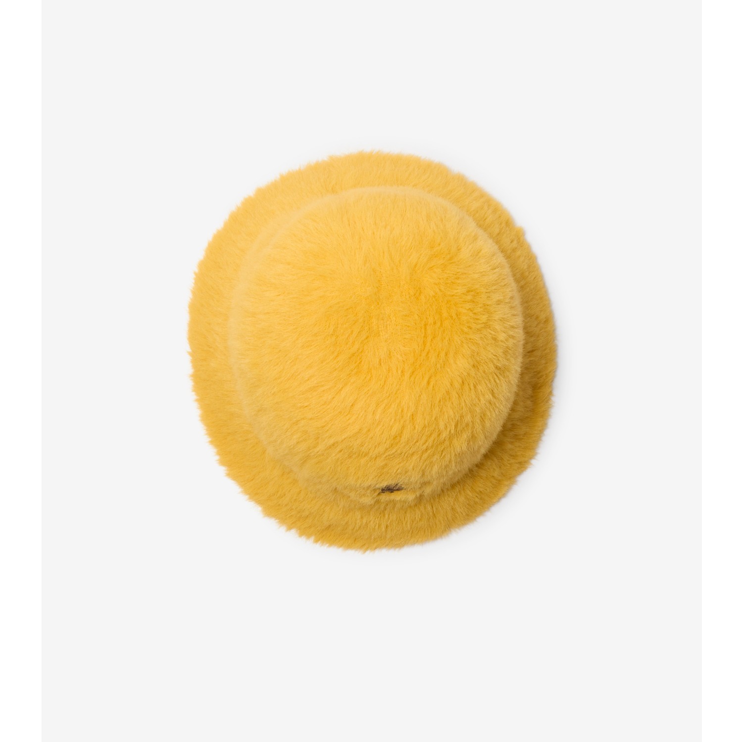 Knight Stamp Faux Fur Bucket Hat