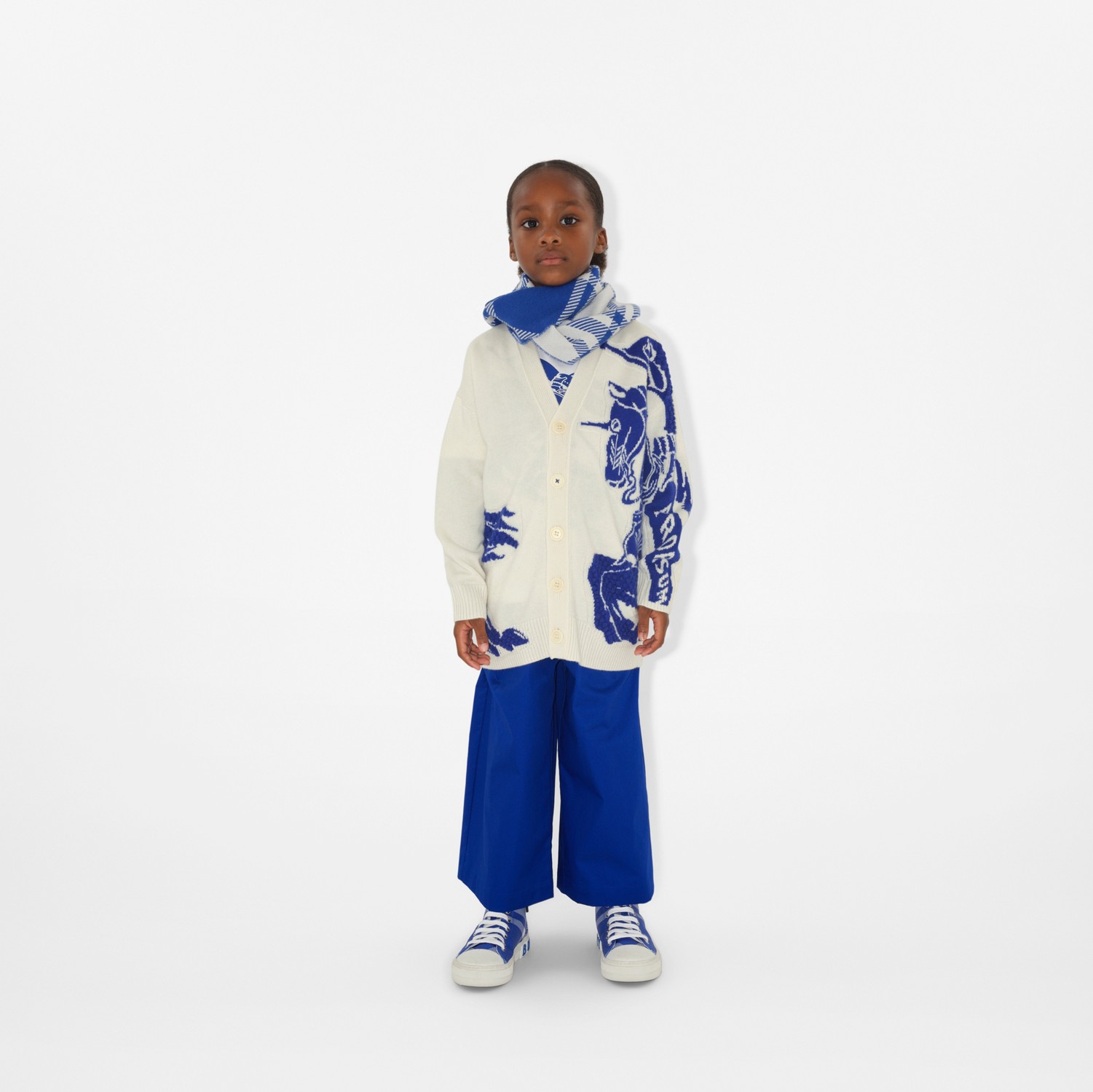 EKD ウールカシミア カーディガン (ナイト) | Burberry®公式サイト EKD ウールカシミア カーディガン (ナイト) | Burberry®公式サイト