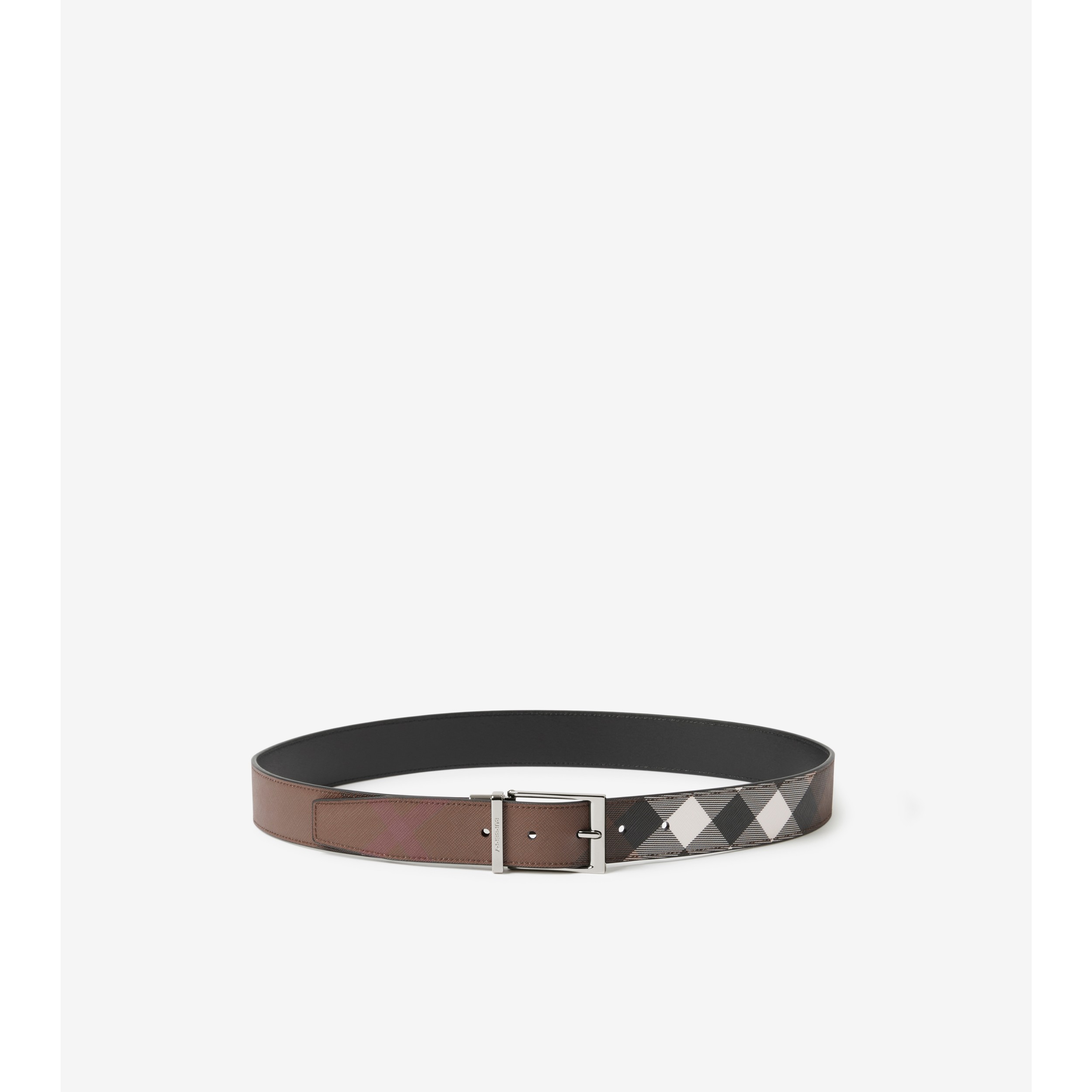 Leather belt Burberry Black size 100 cm in Leather - 28477999