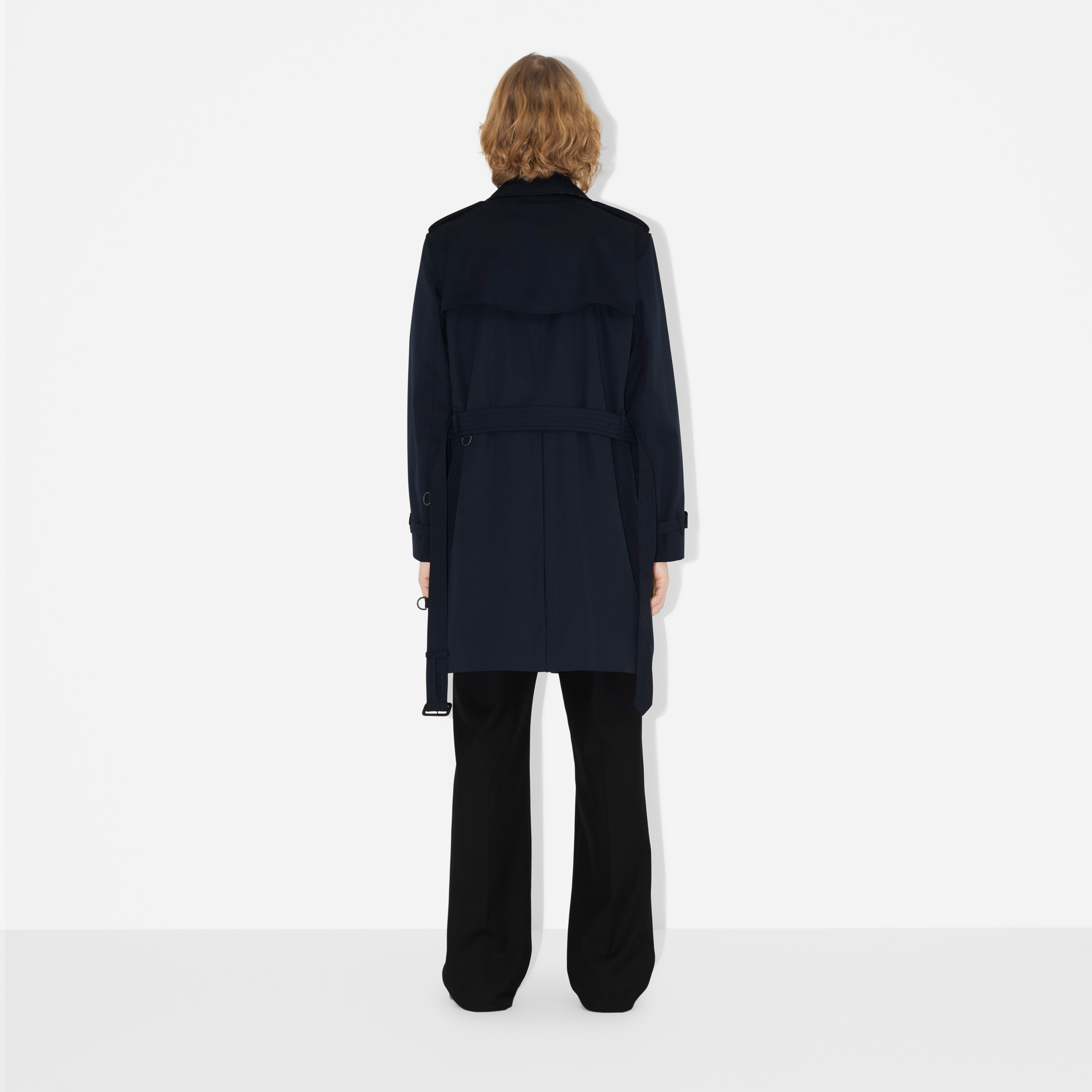 Mid-length Kensington Heritage Trench Coat in Coal Blue - Men | Burberry® Official - 4