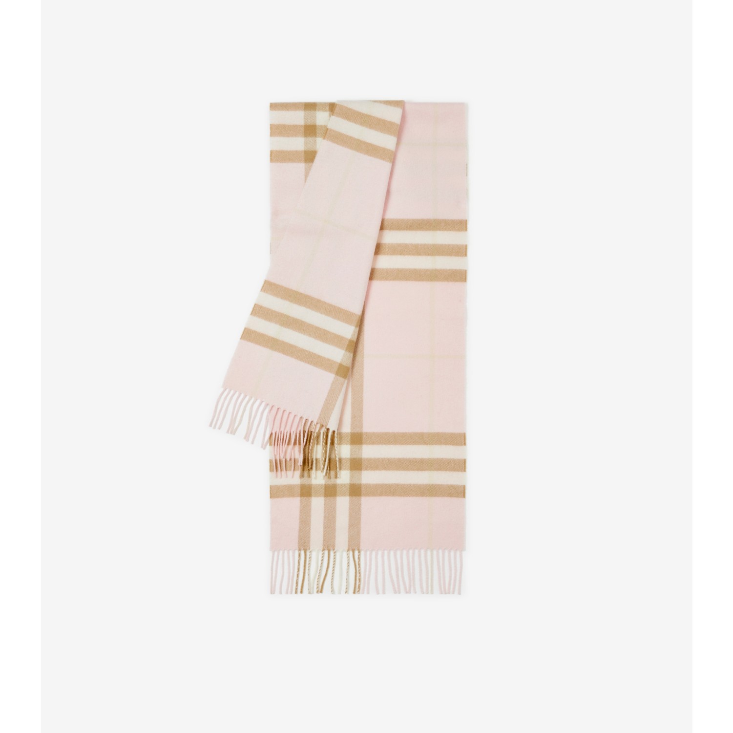 Check Cashmere Scarf