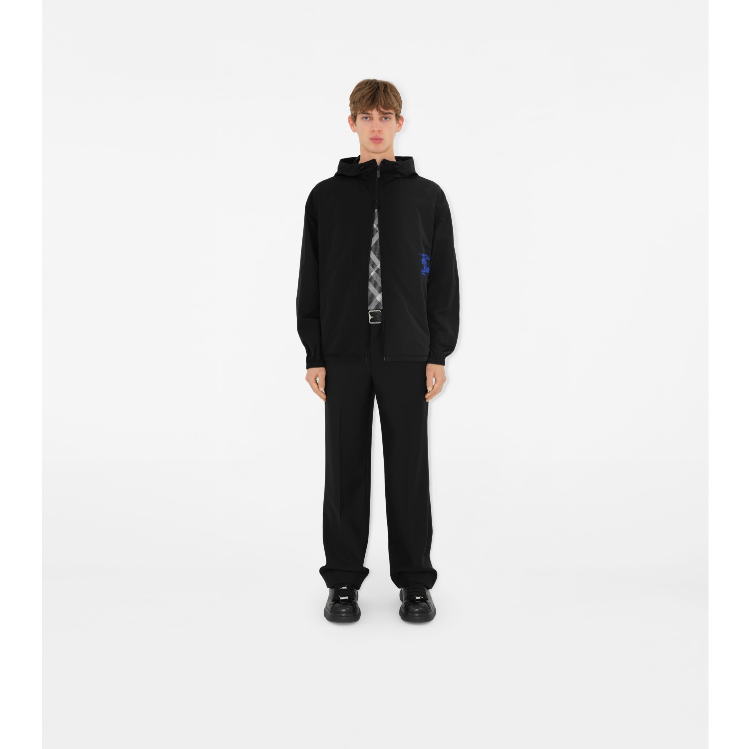 Nylon Jacket in Black - Men | Burberry® Official