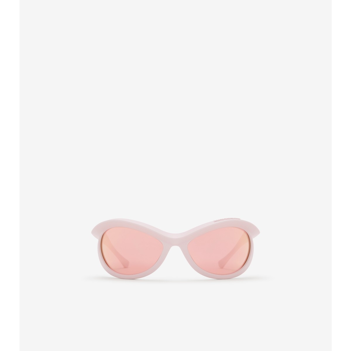 Shop Burberry Blinker Sunglasses In Pastel Pink