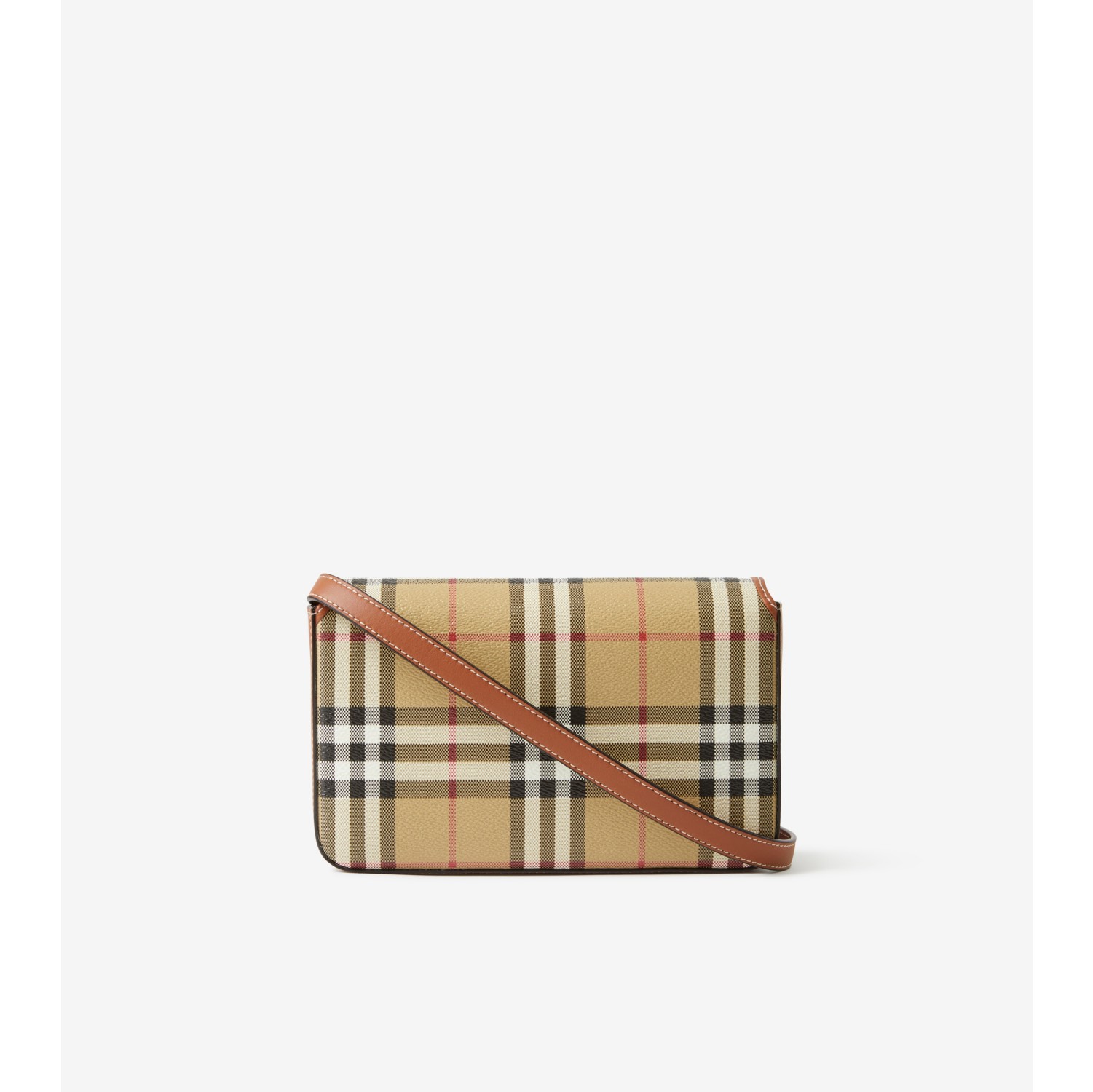 Hampshire Bag in Archive beige/briar brown - Women | Burberry
