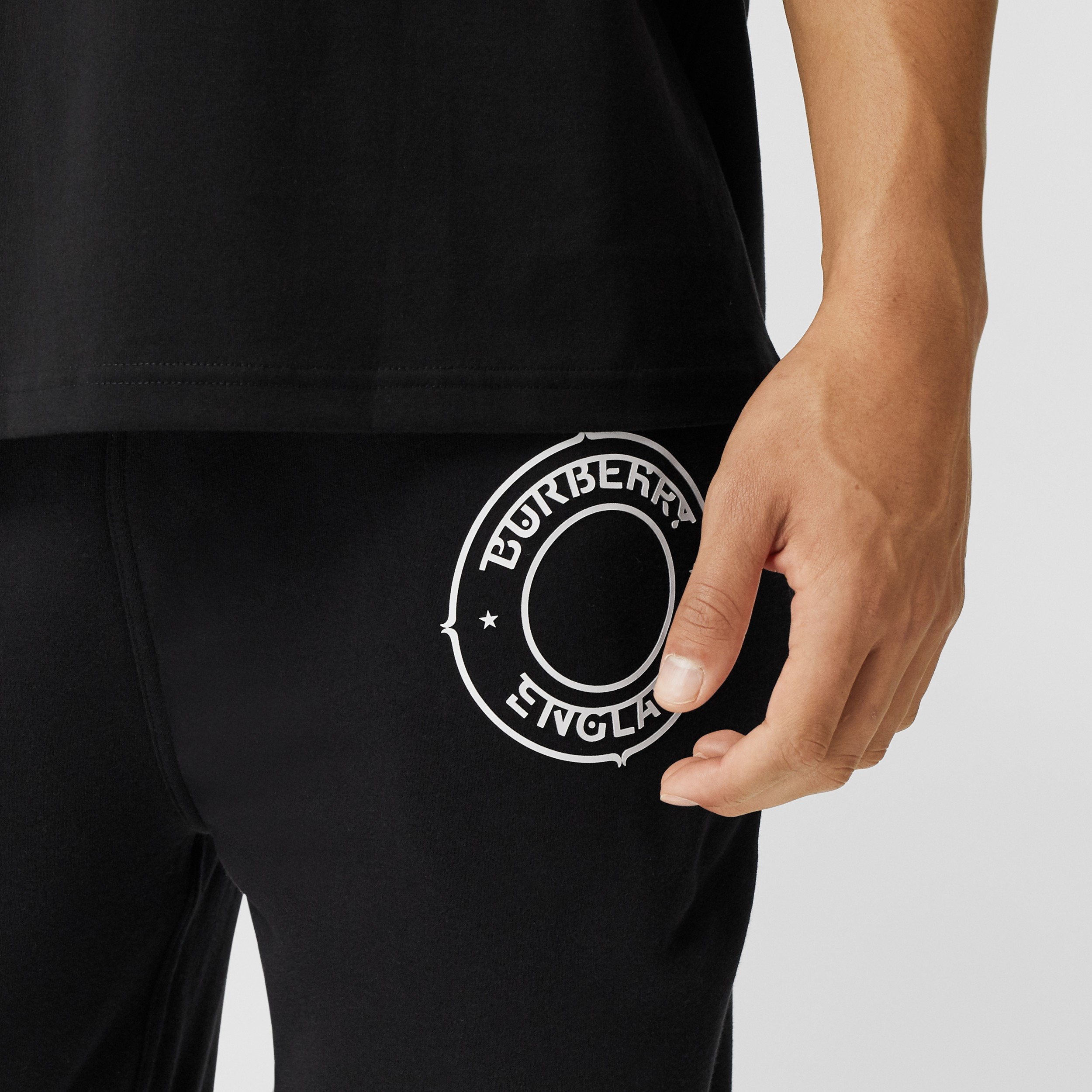 graphic jogging pants
