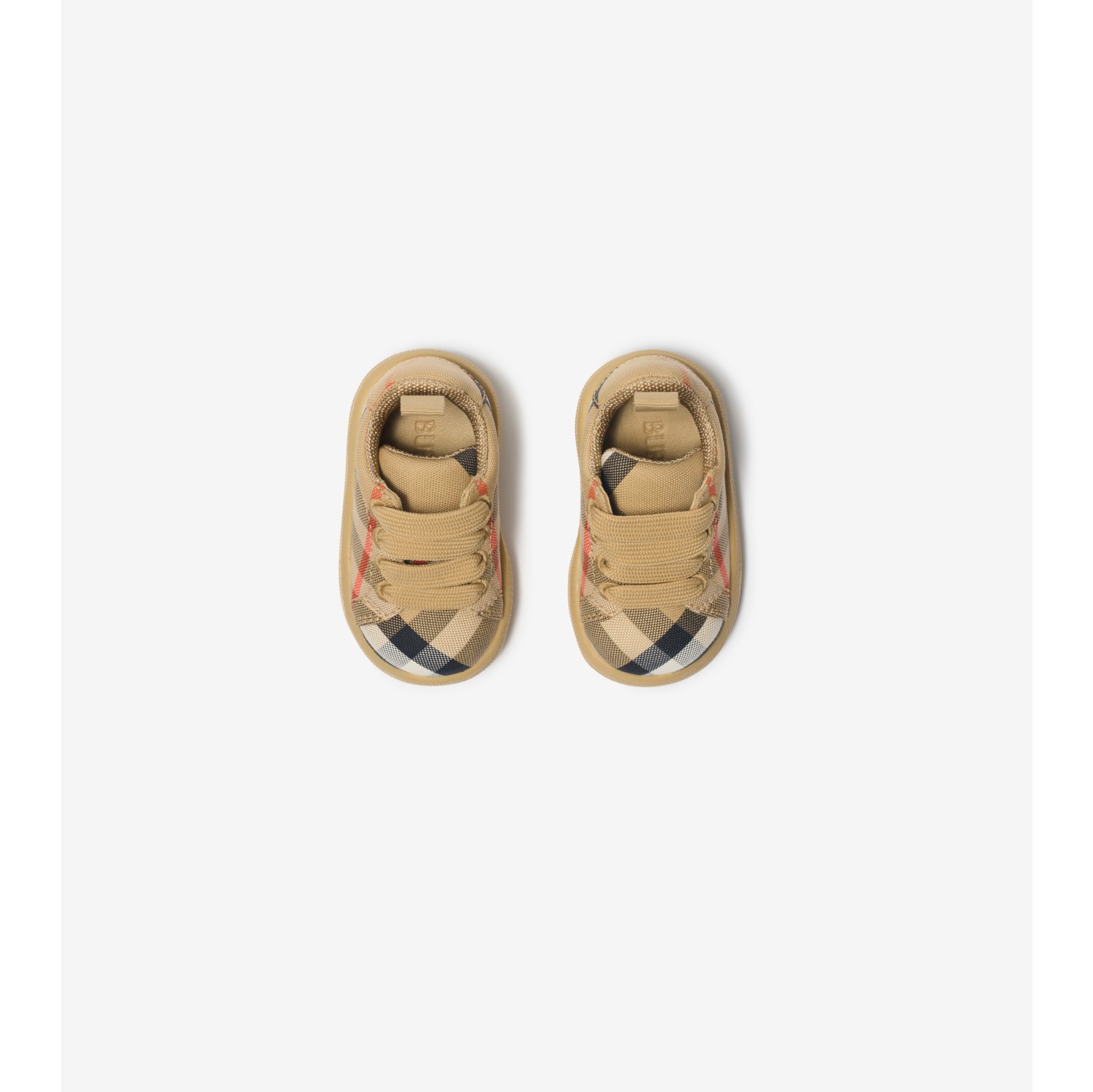 Sneakers en coton Check