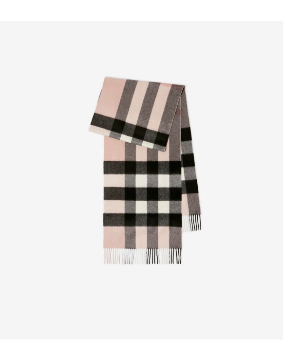 Check Cashmere Scarf