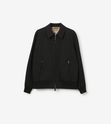 Soho Heritage Harrington Jacket in Black Men Burberry Official